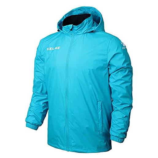 KELME adult windproof jacket giacca impermeabile uomo, uomo, k15s604-1, luna blu, xxl