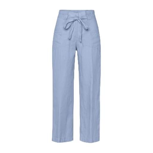 BRAX style maine s pure linen pantaloni, soft blu, 29w x 32l donna