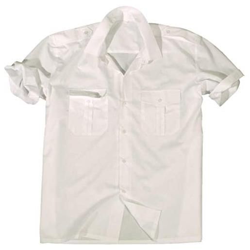 Mil-Tec camicia-10932007 camicia, weiß, xxl unisex-adulto