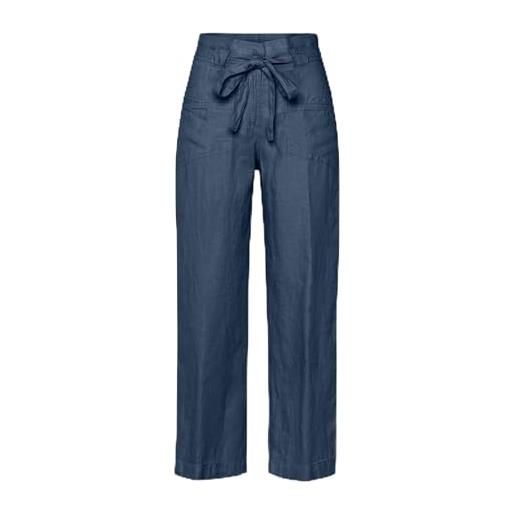 BRAX style maine s pure linen pantaloni, indaco, 32w x 30l donna