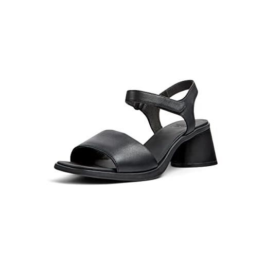 Camper kiara-k201501, sandalo con tacco donna, nero, 37 eu