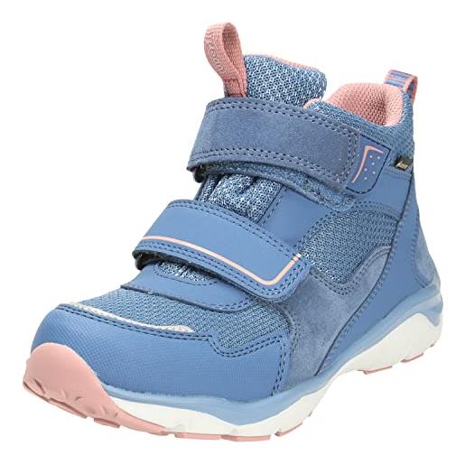 Superfit sport5, scarpe da ginnastica bambina, blu rosa 8050, 24 eu larga