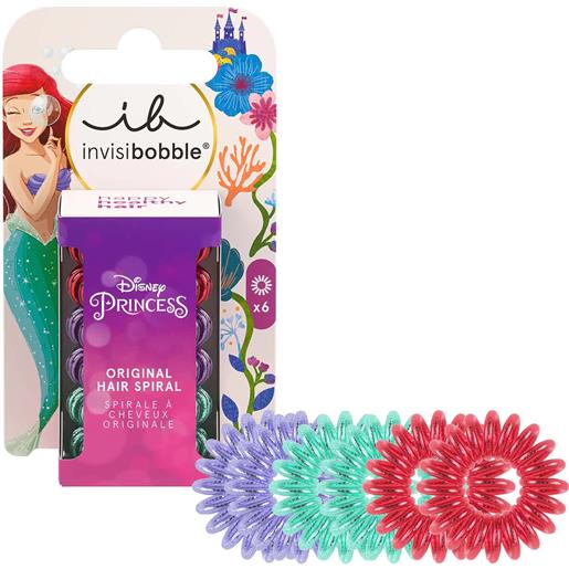 INVISI BOBBLE invisibobble disney princess - kids original ariel 6 pz