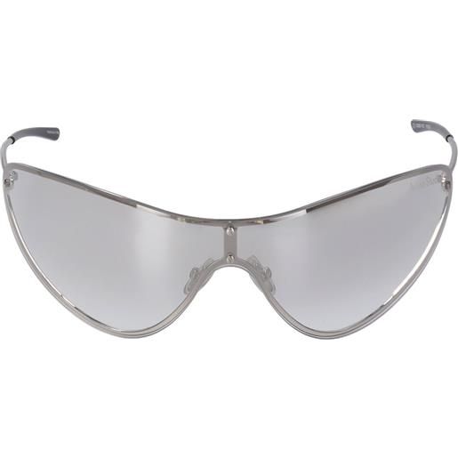 ACNE STUDIOS occhiali da sole a maschera antus in metallo