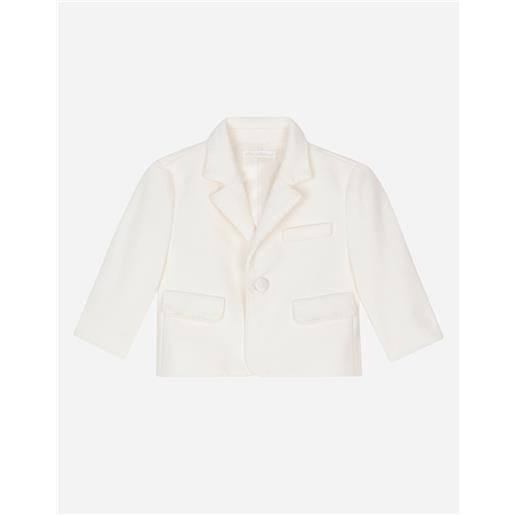 Dolce & Gabbana giacca classica monopetto in jersey armaturato