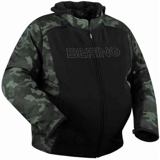 Bering davis ks oversized hoodie jacket verde 4xl uomo