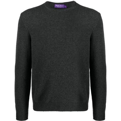 Ralph Lauren Purple Label maglione girocollo - grigio
