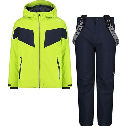 Cmp set jacket and pant 33w0024 giallo 8 years