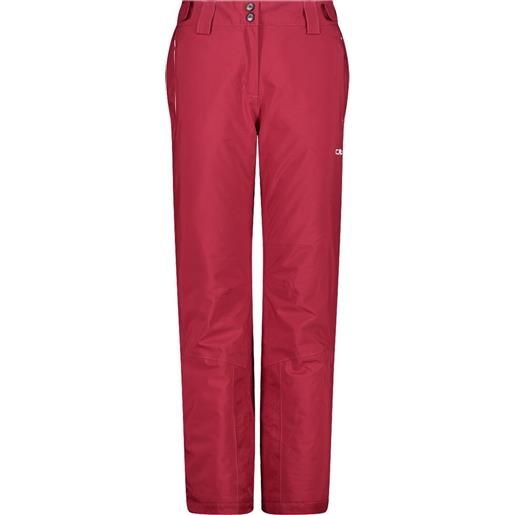 Cmp ski 39w1716 pants rosso 2xl donna