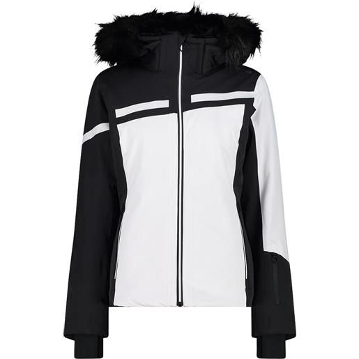 Cmp 33w0296f jacket bianco, nero 2xs donna