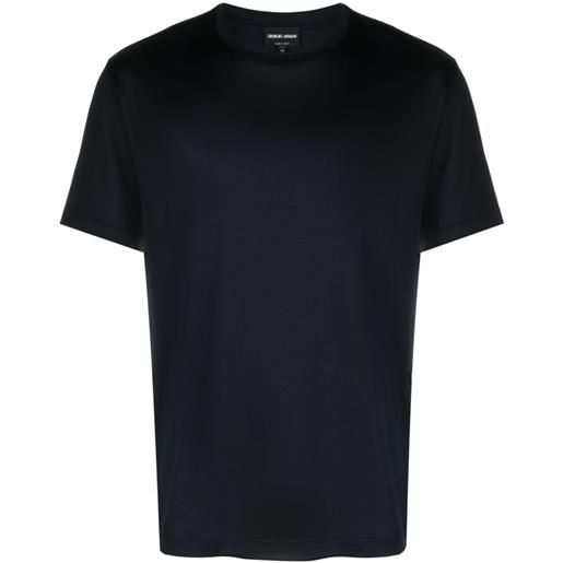 Giorgio Armani t-shirt girocollo - blu