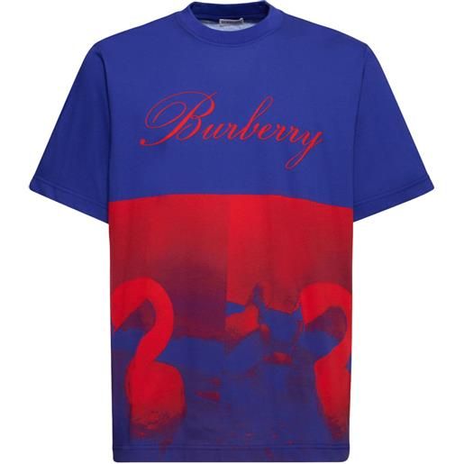 BURBERRY t-shirt con stampa
