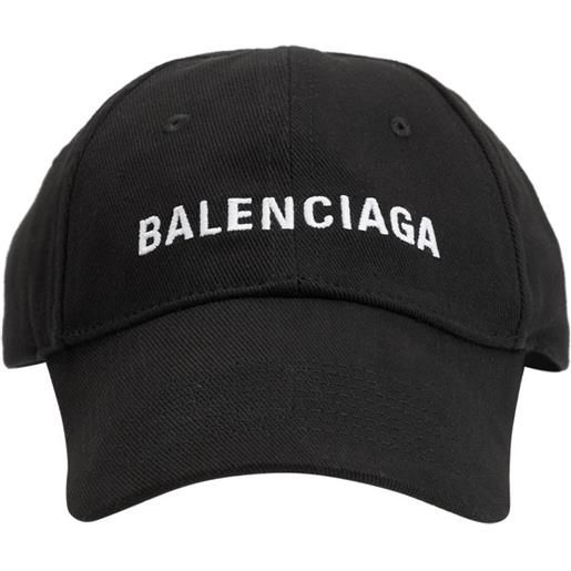 BALENCIAGA cappello baseball in cotone con logo