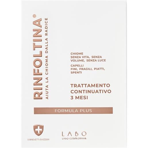 LABO INTERNATIONAL Srl rinfoltina® plus trattamento continuativo capelli lunghi labo 100ml