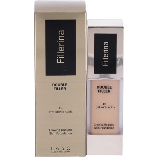 LABO INTERNATIONAL Srl fillerina double filler glowing radiant 202 light cool labo 30ml