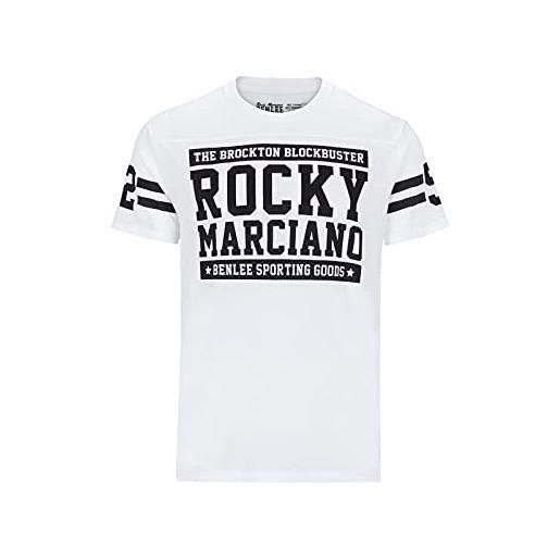 BENLEE Rocky Marciano allen ton maglietta, uomo, allenton, bianco, m