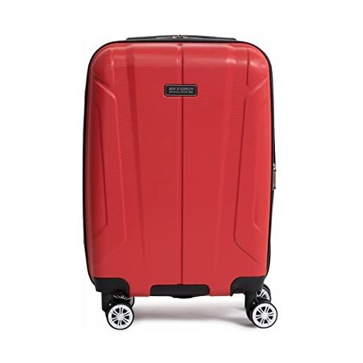 Ben Sherman derby hereford sunderland - bagaglio da viaggio, rosso - rossetto. , 8-wheel 28, bagaglio da viaggio spinner