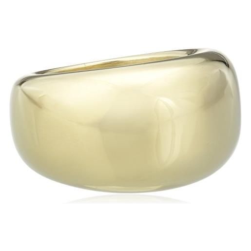 ESPRIT bold anello da donna, acciaio inox, oro, misura 13