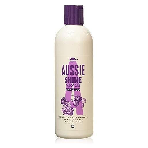 Aussie - shampoo miracle shine, 300 ml (2 confezioni)