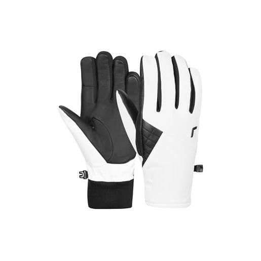 Reusch guanti da dita per adulti diana touch-tec™ extra caldi, antivento, extra traspiranti