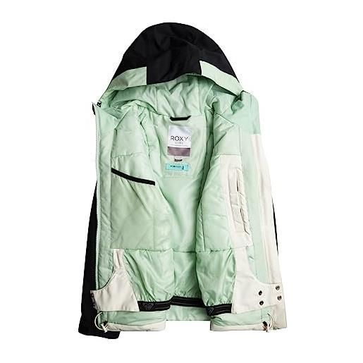 Roxy silverwinter giacca da snow imbottita da ragazza 8-16