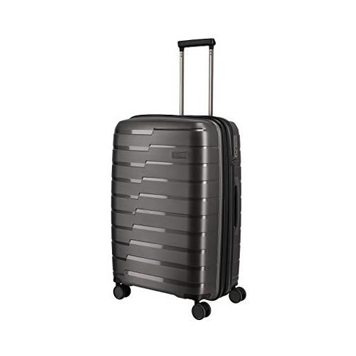 Travelite air base 4w trolley, bagaglio a mano, 67 cm, grigio (antracite)