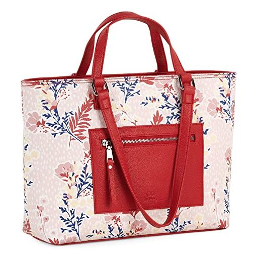 Kasgo Borsa Donna Grande Borsa Lavoro Donna Borsa Porta PC 15.6 Pollici  Impermeabile Borsa Università Donna Borsa Tracolla Borse Tote Shopper Bag