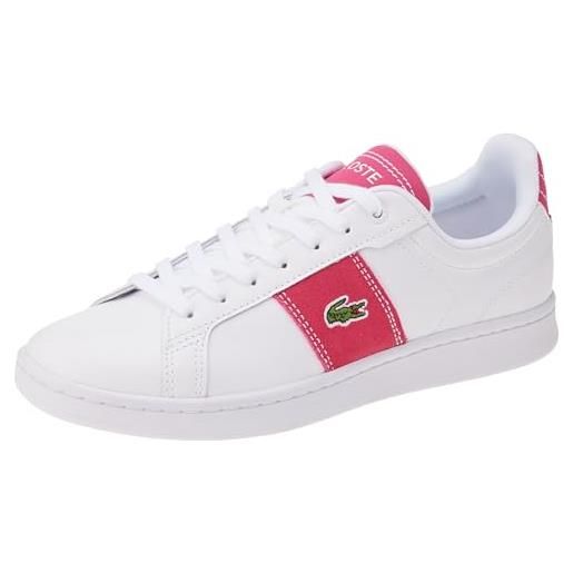 Lacoste 46sfa0065, sneakers donna, colore: bianco, 40 eu