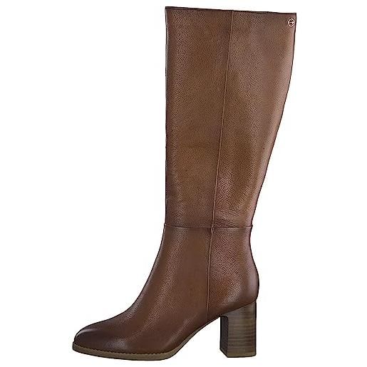 Tamaris 8-85500-41, stivali ad altezza ginocchio donna, marrone (cognac), 42 eu larga