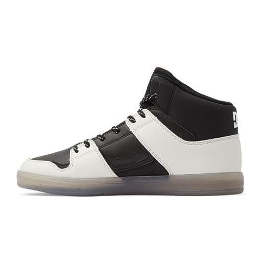 DC Shoes dc cure, scarpe da ginnastica uomo, bianco e nero carbonio, 48.5 eu