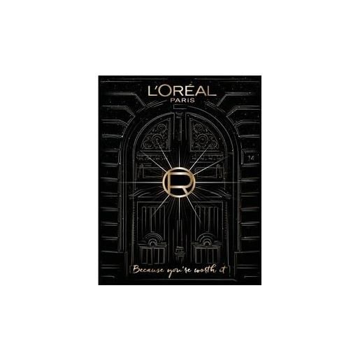 L'Oréal Paris mini calendario dell'avvento 2023, con vari articoli cosmetici dietro 12 finestrelle, ogni giorno un prodotto di bellezza per natale, 1 pezzo