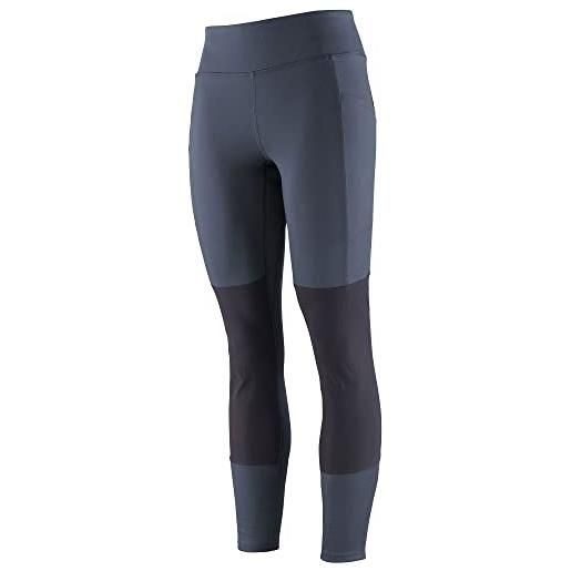 Patagonia w's pack out hike tights pantaloni, smolder blue, s donna