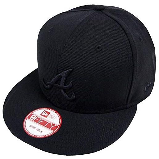 New Era mlb atlanta braves black on black snapback cap 9fifty limited edition