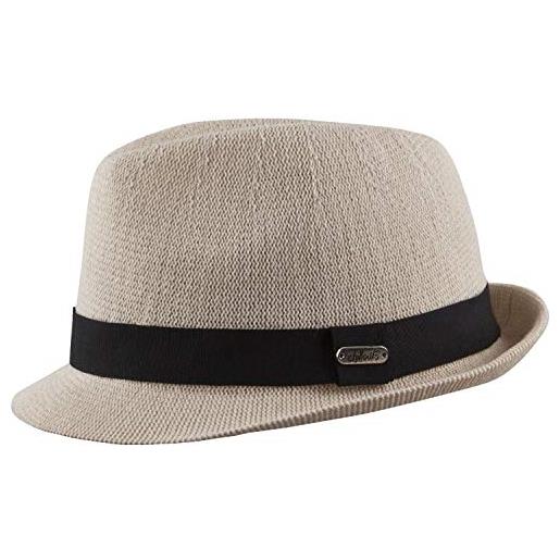 CHILLOUTS - berretto bardolino di alta qualità, per uomo, donna e bambini bianco crema, s-m. S/m (53/55 cm)