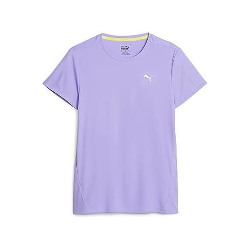 PUMA t-shirt da running a maniche corte favourite da donna xs vivid violet purple
