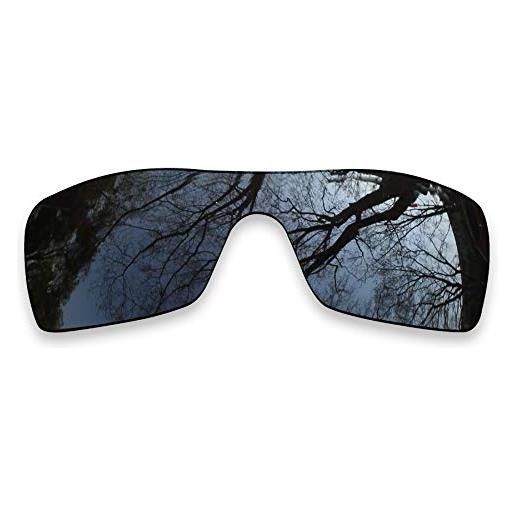 ToughAsNails - lenti polarizzate di ricambio per occhiali da sole oakley batwolf oo9101, nero , taglia unica