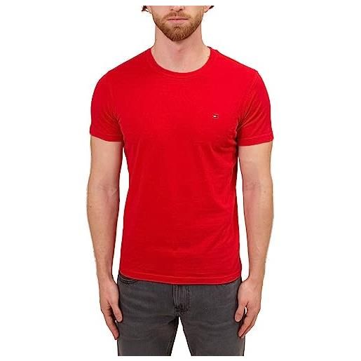Tommy Hilfiger - t-shirt uomo basica con logo - taglia s