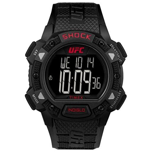 Timex orologio digitale al quarzo uomo con cinturino in silicone tw4b27400