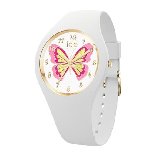 Ice-watch - ice fantasia butterfly lily - orologio bianco da bambine con cinturino in plastica - 021951 (extra small)