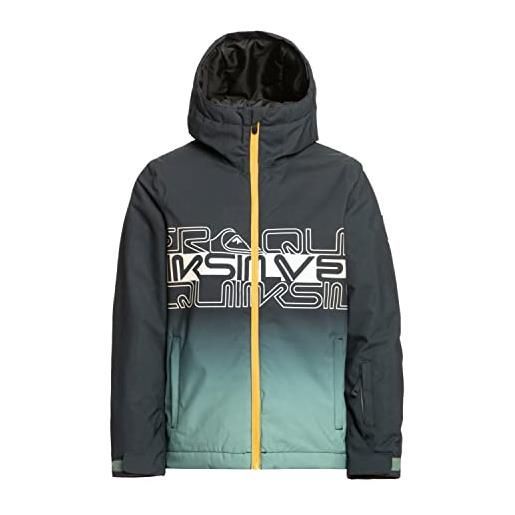 Quiksilver mission engineered giacca da snow imbottita da ragazzo 8-16