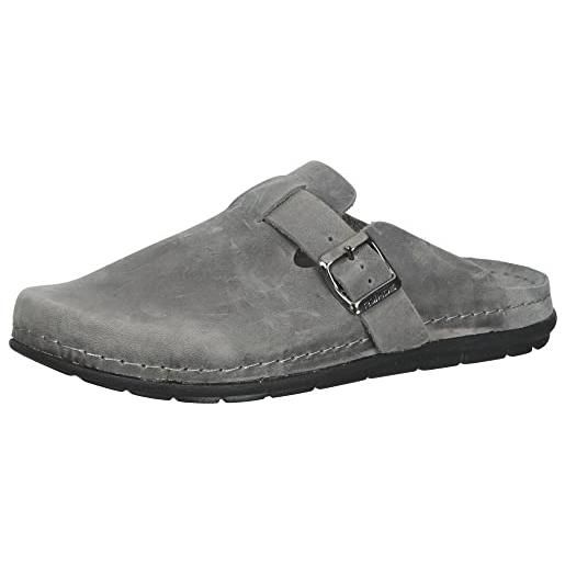 Rohde pantofole uomo rodigo-h 6743, numero: 43 eu, colore: grigio