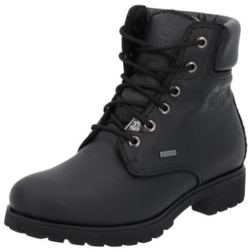 Panama Jack panama 03 gtx wool, combat boot donna, nero, 39 eu