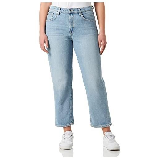 7 For All Mankind the modern straight jeans, light blue, 25 da donna