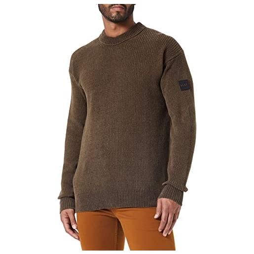 BOSS komentino knitted_sweater, blu medio, l uomo