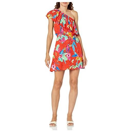 Desigual vest_monaco 3090 dress, colore: rosso, xs donna