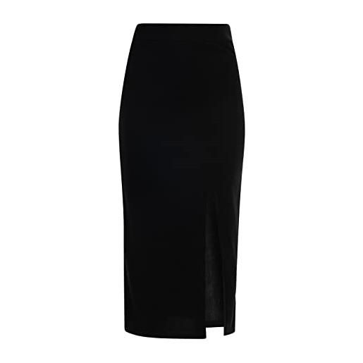 myMo at night gonna midi in jersey, nero, x xx-large donna