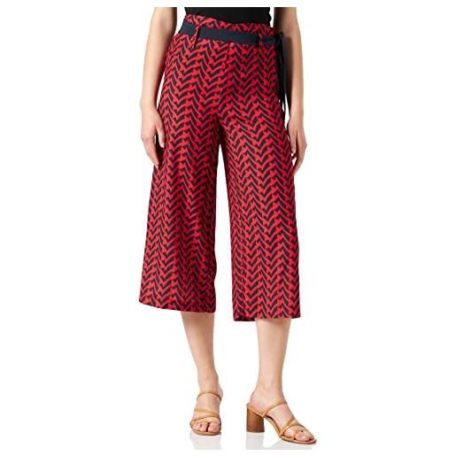 Mexx pantaloni, multicolore (printed 300092), 42 (taglia produttore: 36) donna