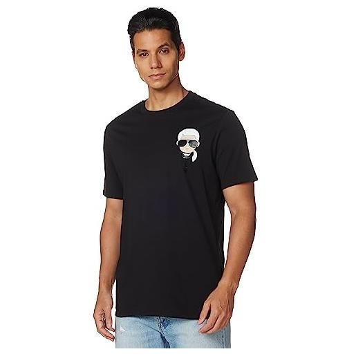KARL LAGERFELD classic karl caharacter t-shirt, nero, s uomo