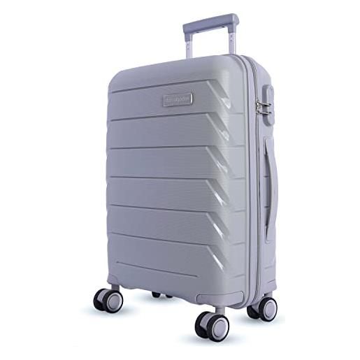 Don Algodon maletas de viaje cabina - maleta cabina 55x40x20 - bagagli- bagaglio a mano donna, grigio, cabina - mlx8050049
