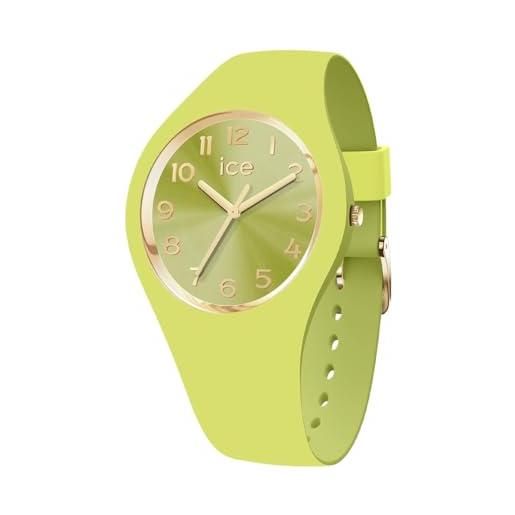 Ice-watch - ice duo chic lime - orologio verde da donna con cinturino in plastica - 021820 (small +)